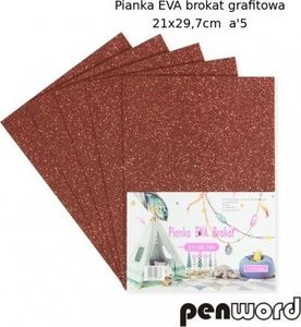 Penword PIANKA EVA BROKAT GRAFITOWA 21X29, 7 a5 Penword 1