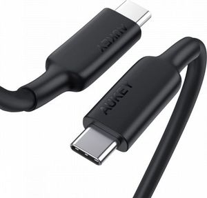 Kabel USB Aukey USB-C - USB-C 1 m Czarny (CB-CD23) 1