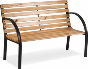 Sofotel Ławka parkowa z oparciem 117,5 x 83 x 57 cm Luca 2