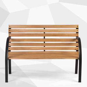 Sofotel Ławka parkowa z oparciem 117,5 x 83 x 57 cm Luca 5