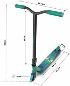 Hulajnoga Soke GO! Zielony (1642) 12