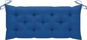 vidaXL Poduszka na ławkę ogrodową, jasnoniebieska, 120x50x7cm, tkanina 1