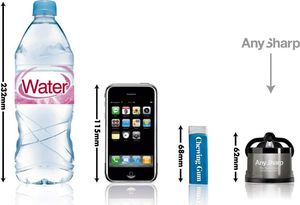 AnySharp Ostrzałka do noży AnySharp Classic silver 5