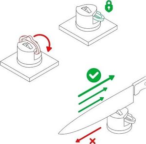 AnySharp Ostrzałka do noży AnySharp Classic silver 7