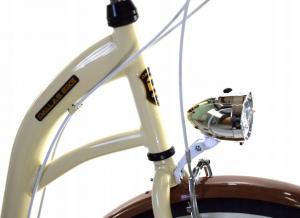 Dallas Bike Rower miejski 26'' 7-biegowy krem z brązem SPD 2
