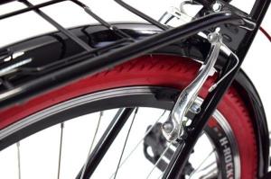 Dallas Bike Rower miejski 26'' 7-biegowy czarny z czerwonym SPD 2