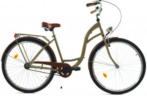 Dallas Bike Rower miejski 28'' cappucino z brązem SPD 1