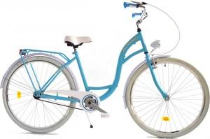 Dallas Bike Rower miejski 28'' niebieski z białym SPD 1