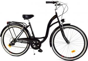 Dallas Bike Rower miejski 28'' 7-biegowy czarny SPD 1