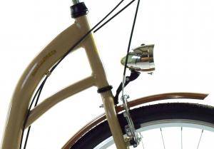 Dallas Bike Rower miejski 28" 7-biegowy cappuccino z brązem SPD 3
