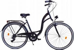 Dallas Bike Rower miejski 28'' 7-biegowy czarny SPD LUX 1