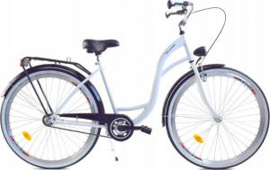Dallas Bike Rower miejski 28'' biały z czarnym SPD 1