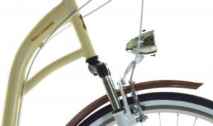 Dallas Bike Rower miejski 28'' 7-biegowy kremowy z brązem SPD LUX 2