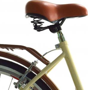 Dallas Bike Rower miejski 28'' 7-biegowy kremowy z brązem SPD LUX 3