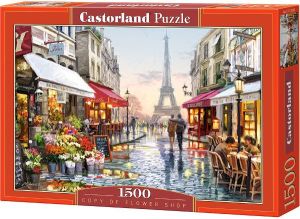 Castorland Puzzle 1500 elementów Kwiaciarnia (151288) 1