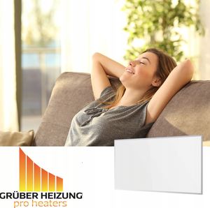 Grzejnik Gruber Heizung PANEL GRZEWCZY IR PODCZERWIEŃ GRZEJNIK 700W + WiFi 12