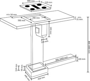 Płyta grzewcza vidaXL 51437 7
