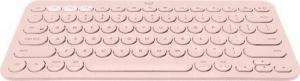 Klawiatura Logitech K380 Bezprzewodowa Różowa US (6920377902179) 2