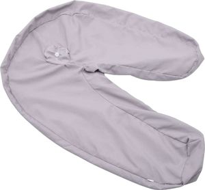 vidaXL Poszewka na poduszkę w kształcie J, 54x43 cm 3