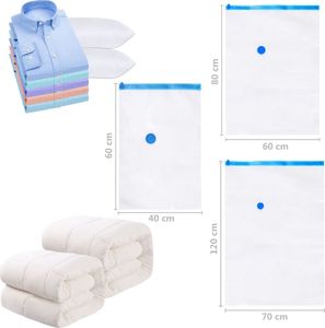 vidaXL Próżniowe worki podróżne na ubrania 3 rozmiary 20 szt. 7
