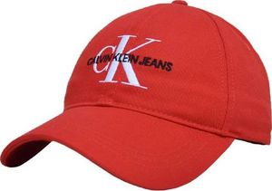 Calvin Klein Czapka z daszkiem bejsbolówka Calvin Klein czerwona - K60K606624 XA9 1