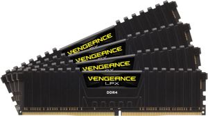 Pamięć Corsair Vengeance LPX, DDR4, 64 GB, 2133MHz, CL13 (CMK64GX4M4A2133C3) 1