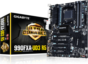 Płyta główna Gigabyte GA-990FXA-UD3 R5, AM3+, DDR3, SATA3, USB 3.0, ATX 1