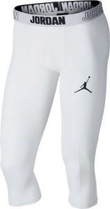 Jordan  Męskie Spodnie Legginsy Jordan Dry 23 Alpha 3/4 - 892246-100 4XL 1