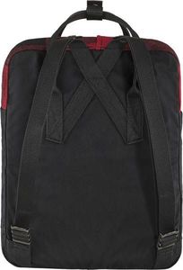 Fjallraven Plecak Fjallraven Kanken Re-Wool Red-Black F23330-320-550 2