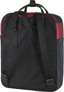 Fjallraven Plecak Fjallraven Kanken Re-Wool Red-Black F23330-320-550 3