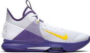 Nike Buty do kosza Nike LeBron Witness IV White/Voltage Purple 41 2