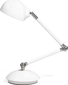 Lampka biurkowa Beliani biała  (80800) 1