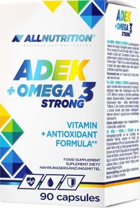 ALLNUTRITION Allnutrition - Adek+Omega 3, Strong, 90 kapsułek 1