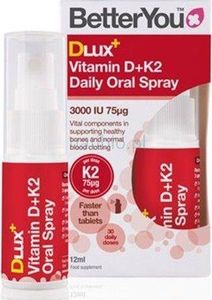 BetterYou BetterYou - DLux + Vitamin D+K2 Daily Oral Spray, 12 ml 1