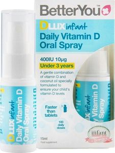 BetterYou BetterYou - DLux Infant Daily Vitamin D Oral Spray, 15 ml 1