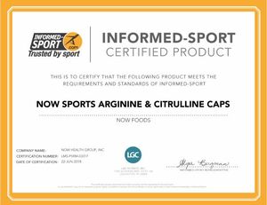 NOW Foods NOW Foods - Arginina i Cytrulina, 500/250, 120 vkaps 3