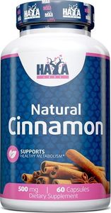 Haya Labs Haya Labs - Naturalny Cynamon, 500mg, 60 kapsułek 1
