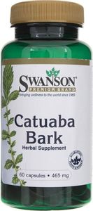 Swanson Swanson - Catuaba Bark, 465mg, 60 kapsułek 1