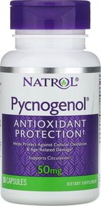 NATROL Natrol - Pycnogenol, 50mg, 60 kapsułek 1