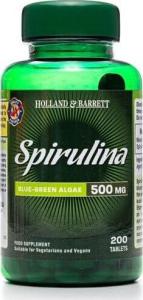 Holland & Barrett Holland & Barrett - Spirulina, 500mg, 200 tabletek 1