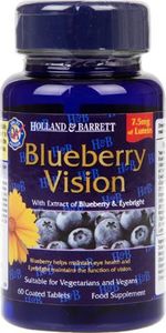 Holland & Barrett Holland & Barrett - Blueberry Vision, 60 tabletek 1