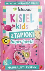 Intenson Kisiel truskawkowy z tapioki i superfoods 30 g - Kids Intenson 1