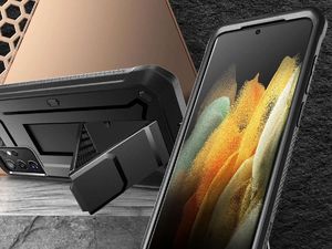 Supcase Etui pancerne Supcase Unicorn Beetle Pro do Samsung Galaxy S21 Ultra Black 3