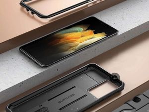 Supcase Etui pancerne Supcase Unicorn Beetle Pro do Samsung Galaxy S21 Ultra Black 4