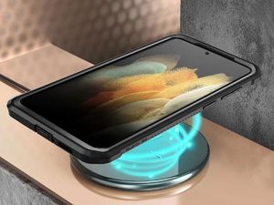 Supcase Etui pancerne Supcase Unicorn Beetle Pro do Samsung Galaxy S21 Ultra Black 7