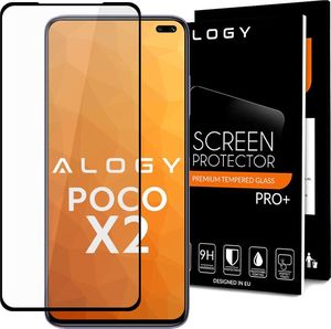 Alogy Szkło Alogy Full Glue case friendly do Xiaomi Poco X2 Czarne 1
