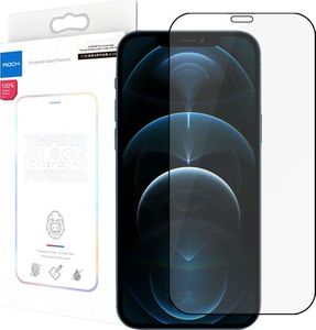Rock Szkło hartowane Rock Full Glue do Apple iPhone 12 Pro Max 6.7 czarne 1