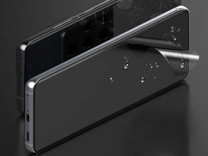 4kom.pl 2x Folia hydrożelowa Ringke Dual Easy Flex Film do Samsung Galaxy S21 Ultra 3