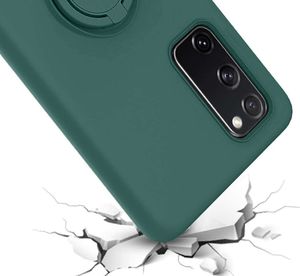 Alogy Etui silikonowe Ring Ultra Slim Alogy do Samsung Galaxy S20 Plus Zielone 2