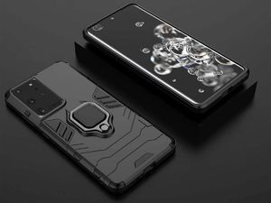 Alogy Etui Alogy Stand Ring Armor do Samsung Galaxy S21 Ultra czarne 8